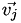 $\vec{v_j}$